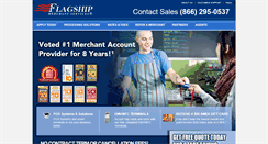 Desktop Screenshot of flagshipmerchantservices.com